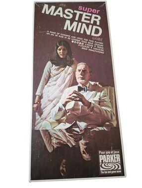 Vintage Super MasterMind Parker Brothers Game Complete Master Mind